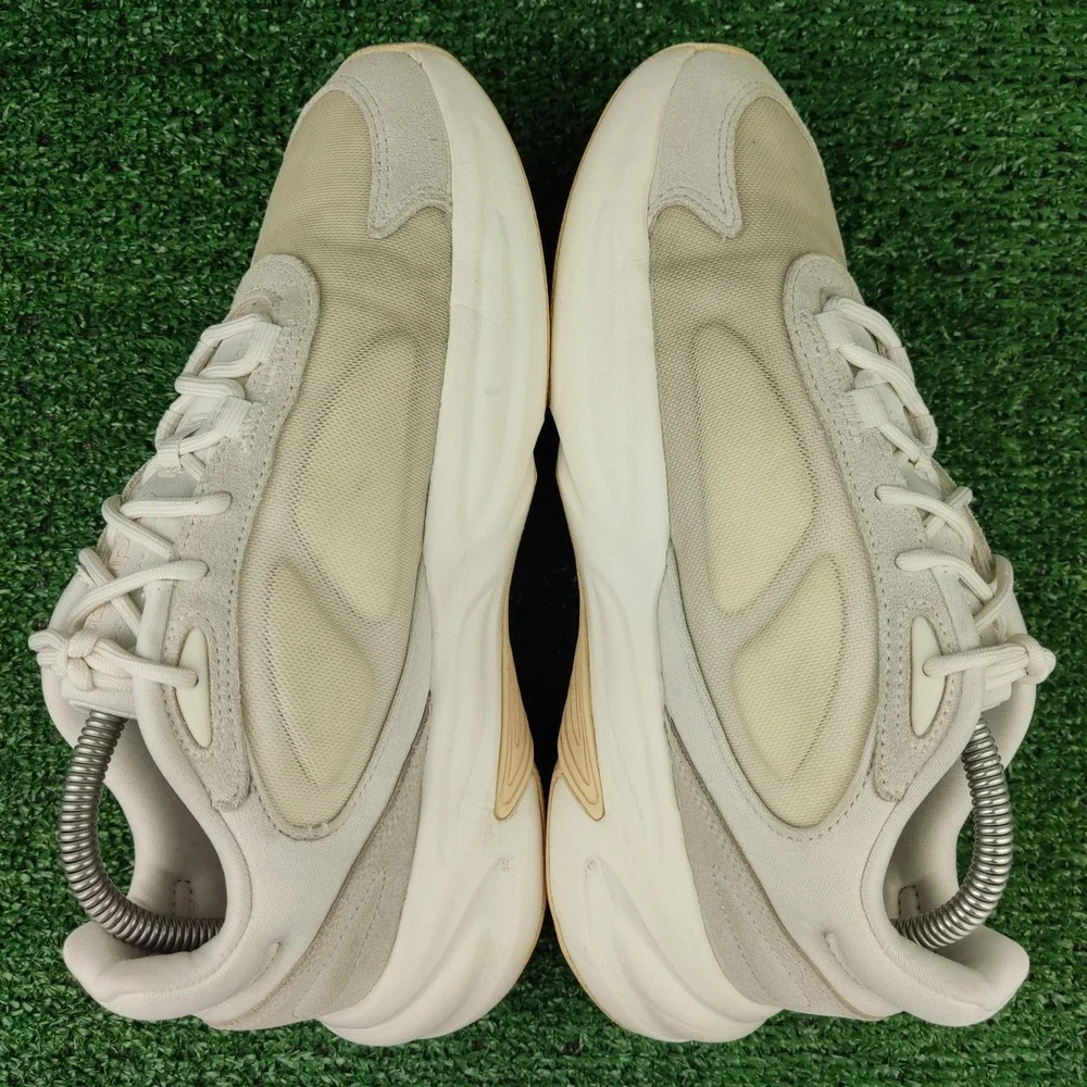 Adidas Sneakers Mens 7.5 Beige Ozelle GX1727 Running‎ Shoes Chunky Mesh Suede